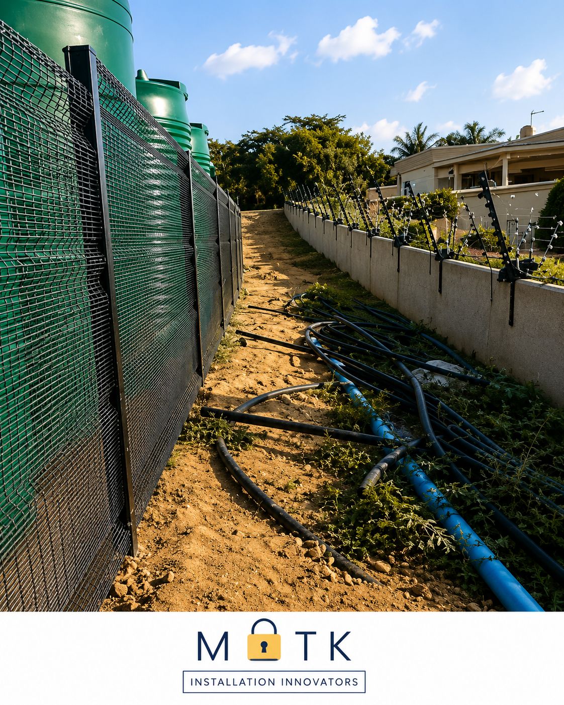 MOTK fencing project photo
