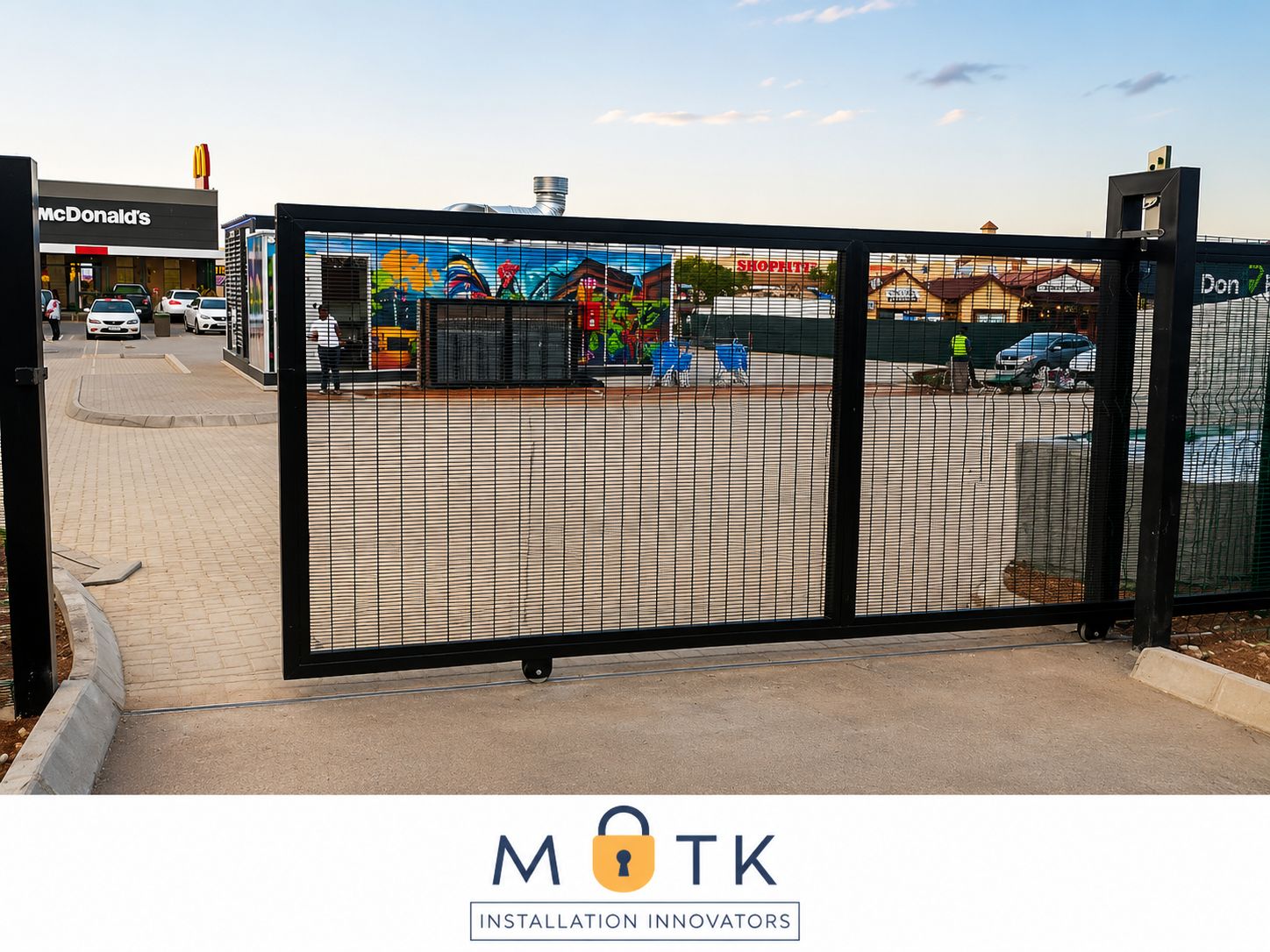 MOTK fencing project photo