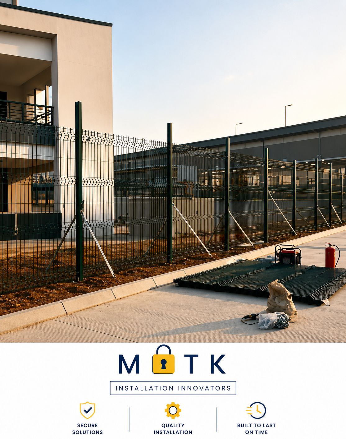 MOTK fencing project photo